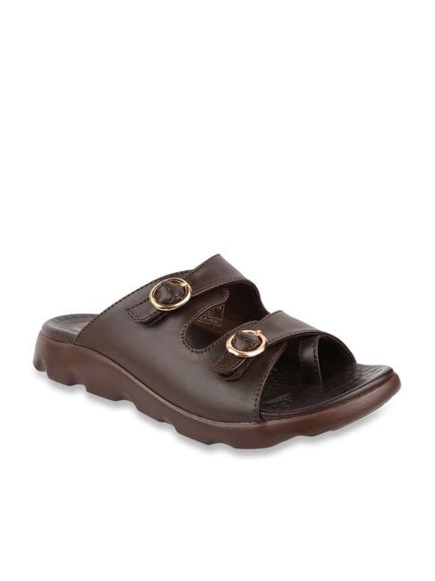 Womens Slides  Buy Brown Slides for Women Online in India  The CAI Store