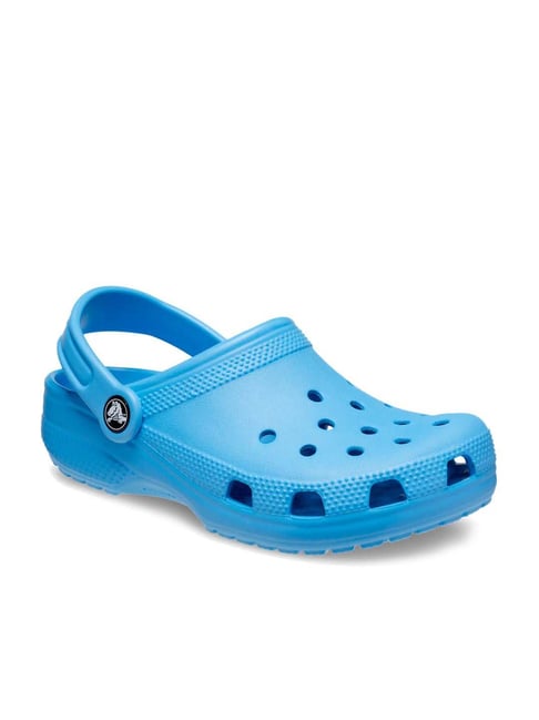 Teal colored shop crocs