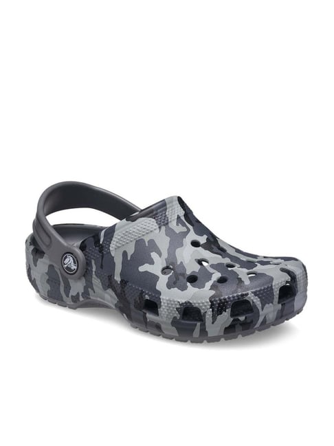 Crocs Kid s Classic Grey Back strap Clogs