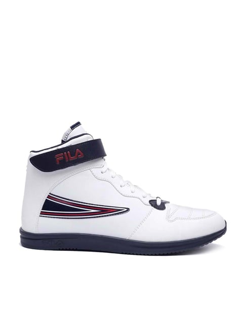 fila white ankle shoes