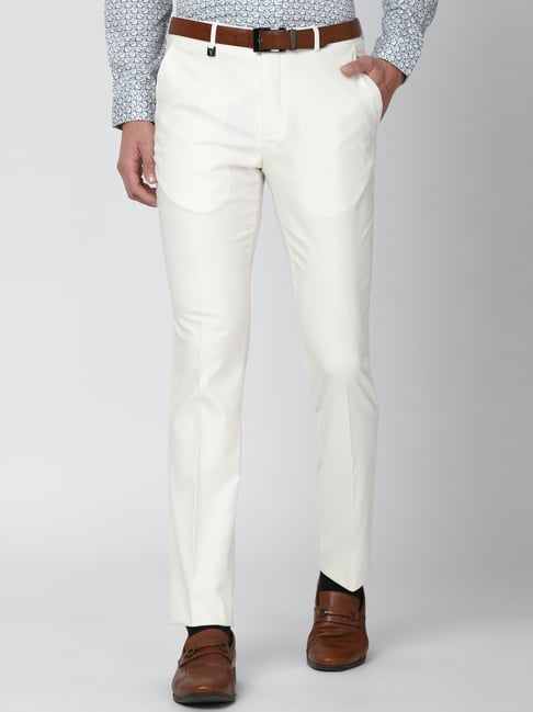 Buy CELIO Natural Mens Skinny Fit Solid Pants  Shoppers Stop