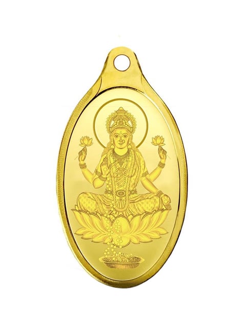 MMTC-PAMP Lakshmi 24k 2gm Gold Coin cum Pendant