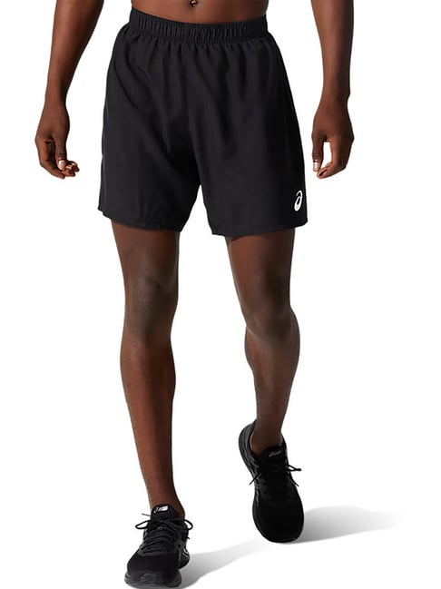 Asics Black Regular Fit Sports Shorts-picture-12