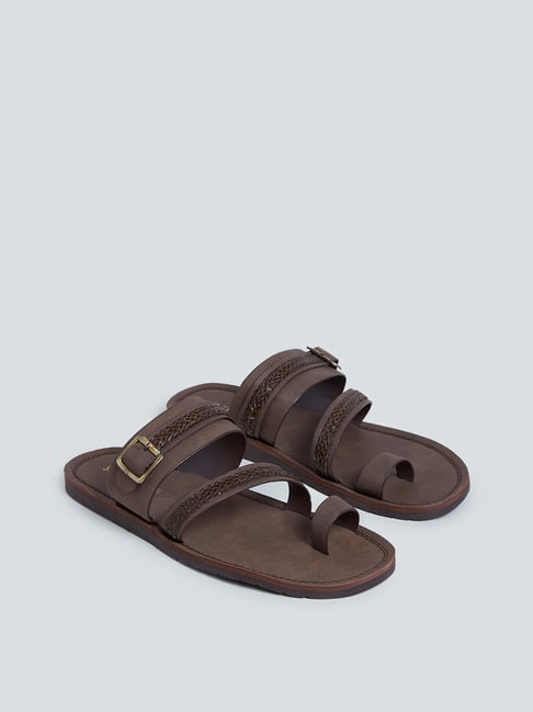 soleplay dark brown sandals