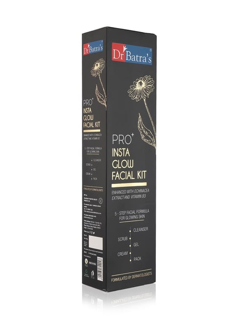 dr. batra's Dr Batra's PRO+ Insta Glow Facial Kit Enriched With Echinacea Extract And Vitamin B3 - 250 gm-picture-26