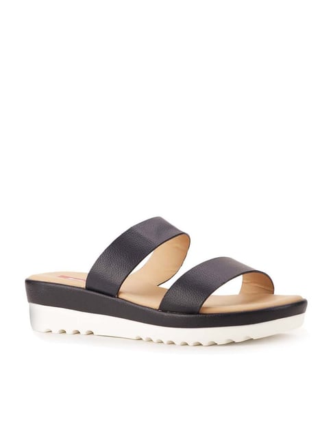 Buy Bata Women's Black Casual Sandals for Women at Best Price