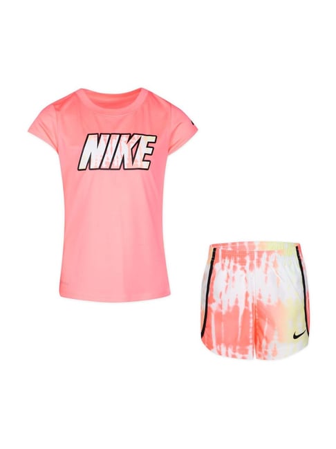 peach nike top