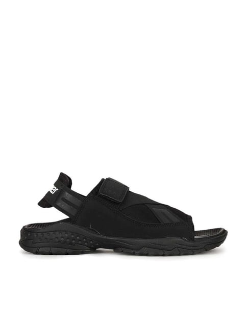 Power by Bata Men's Carbon Black Floater Sandals