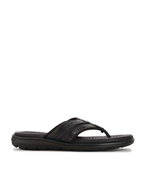 Hush Puppies by Bata Men's Black Thong Sandals