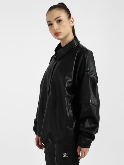 Originals Black Regular Fit Jacket Women Online @ Tata CLiQ