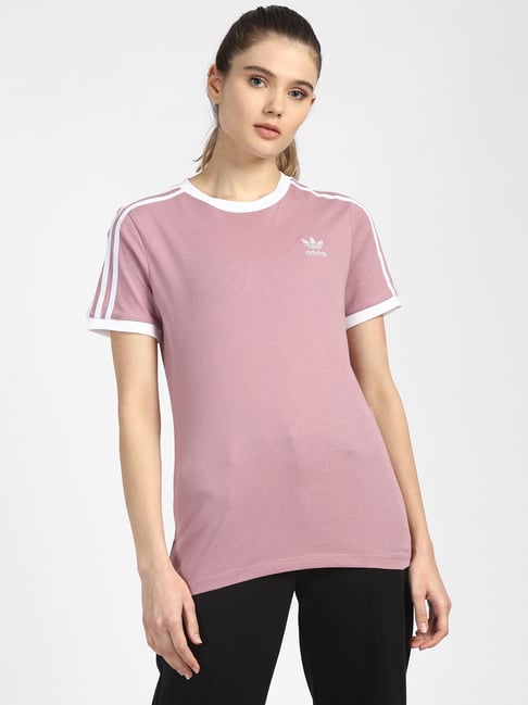 adidas pinstripe t shirt
