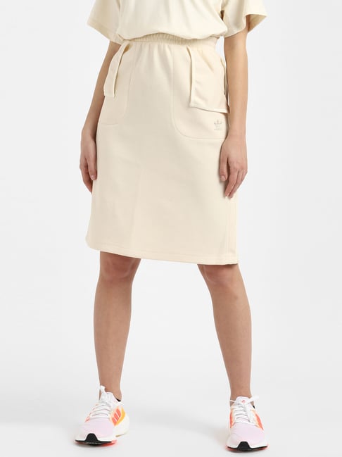 Adidas Originals Beige Cotton Skirt Price in India