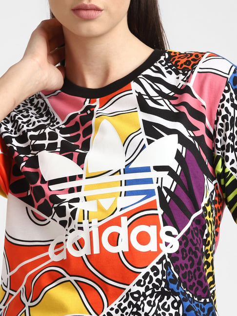 Adidas colorful shirt best sale