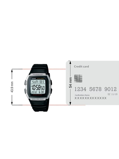 CASIO W-96H-1AVDF Youth Digital ( W-96H-1AVDF ) Digital Watch - For Men -  Buy CASIO W-96H-1AVDF Youth Digital ( W-96H-1AVDF ) Digital Watch - For Men  D031 Online at Best Prices in