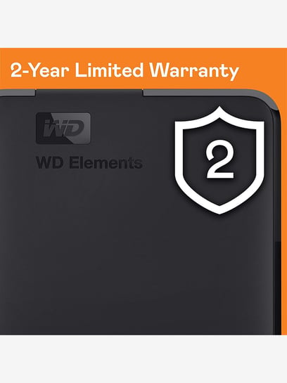 WD 4 TB Elements Portable External Hard Drive - USB 3.0, Black