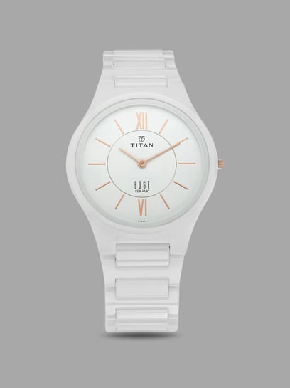 titan ceramic ladies watch