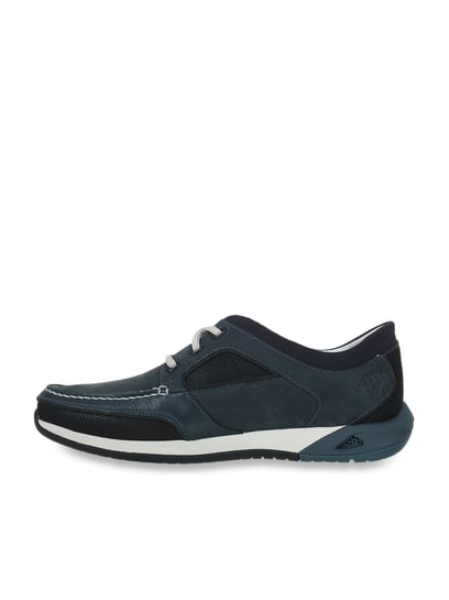 Clarks ormand sail navy cheap casual shoes