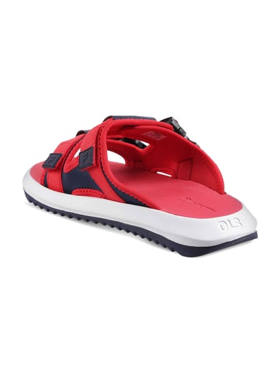 Fila on sale sandals red