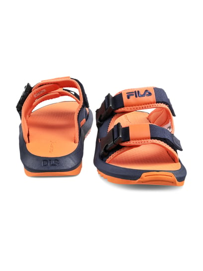 Fila sandals cheap mens orange