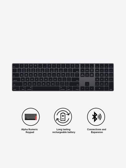 Buy Apple Magic Keyboard with Numeric Keypad (MRMH2HN/A) Online At