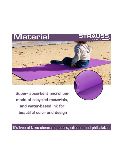 Buy Strauss Purple Plastic Yoga Wheel Online at Best Prices in India -  JioMart.
