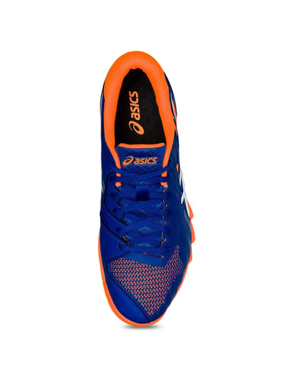 Buy Asics Attack Bladelyte 4 Blue Indoor Court Shoes for Men at