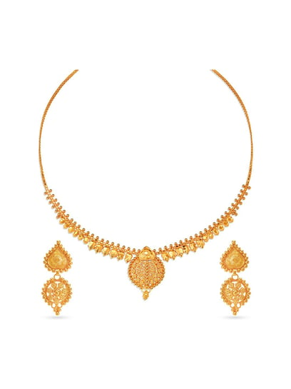 Tanishq gale ka on sale set