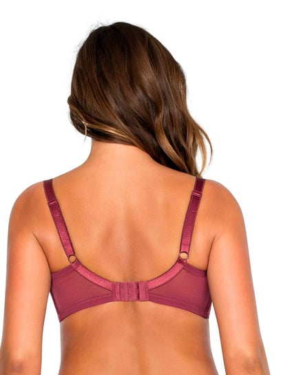 Buy PARFAIT Merlot Under Wired Padded Balconette Bra for Women