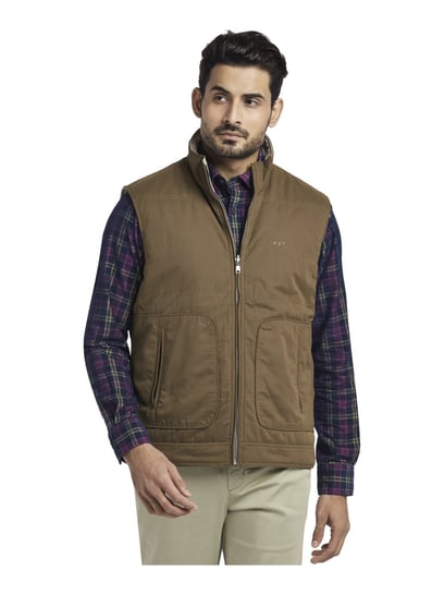 ジャケット・アウター Eaphi BIG COLLAR HALF JACKET brown Eaphi BIG COLLAR HALF JACKET brown Semi Formal Half Jackets