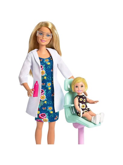 Barbie store dentist playset