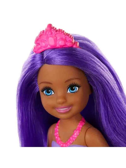 Buy Barbie Purple Hair Chelsea Mermaid 5 Doll for Kids Toys Online