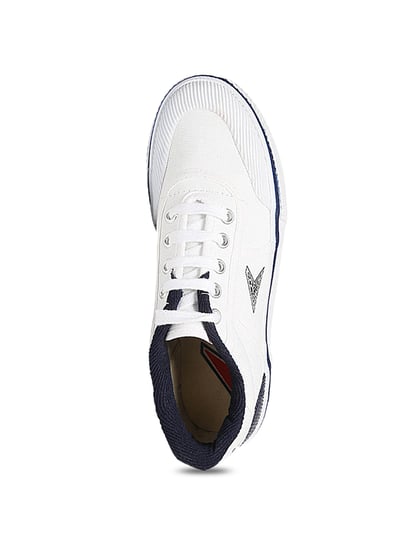 Bata power white school on sale shoes