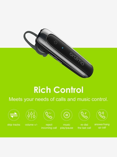 Buy Oraimo Elite 2 OEB E36S Mono Bluetooth Headset with Mic Black