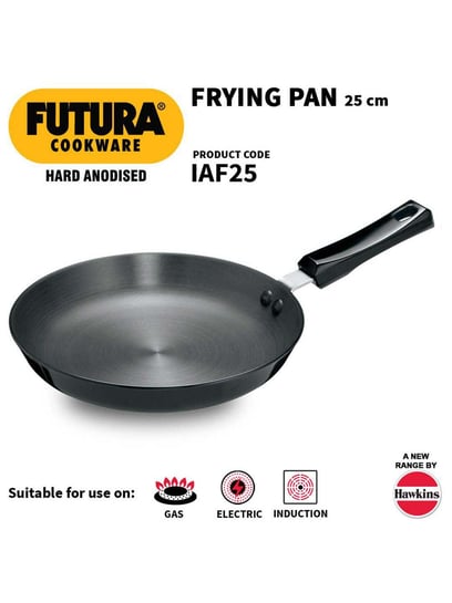 Hawkins Ceramic Nonstick Frying Pan, 17 Cm Diameter, Induction Fry