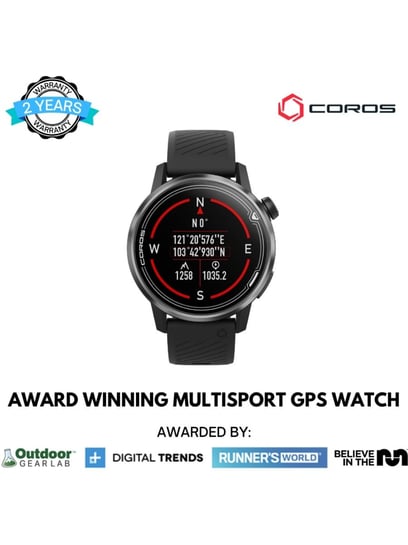 Buy COROS APEX 46mm Premium Multisport GPS Smartwatch Black Grey