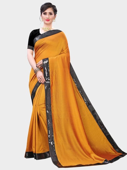 Palimpsest Yellow Soft Silk Saree With Epiphany Blouse Piece –  LajreeDesigner