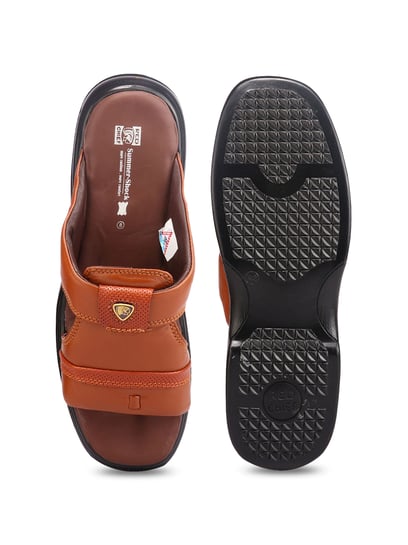 Buy Red Chief Tan Cross Strap Sandals for Men at Best Price @ Tata CLiQ