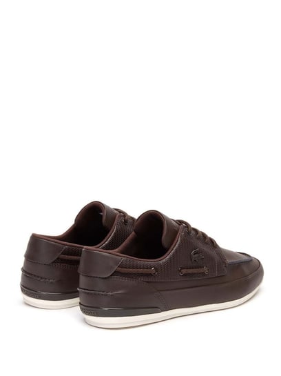 Lacoste marina brown hotsell