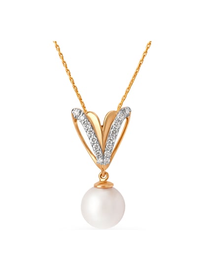 Tanishq Winged Heart 14k Gold 