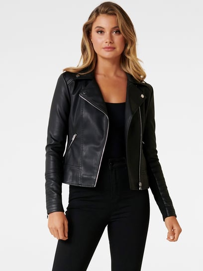 forever new leather jacket