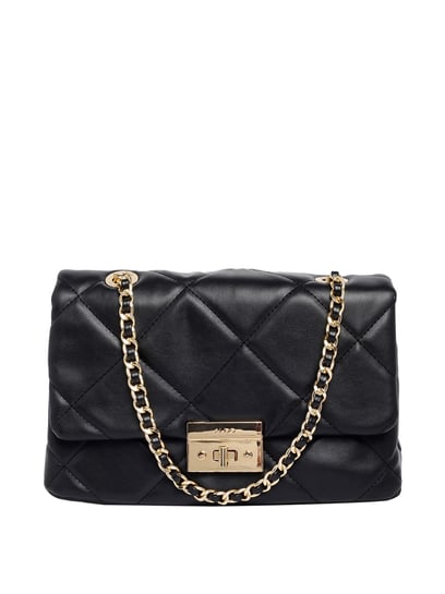 ALDO Valamarynx chain detail shoulder bag in black | ASOS