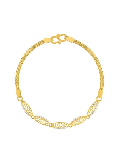 Latest gold bracelet. Design # Latest light Weight Daily Wear bracelet #  fashion ideas zone #. - YouTube