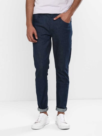 Buy Levi's waterless 512 Indigo Mid Rise Slim Tapered Fit Jeans for Men  Online @ Tata CLiQ