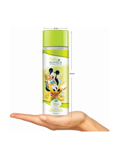 Buy Biotique Disney Baby Bio Basil and Sandalwood Powder 150 gm