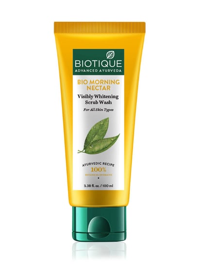 Buy Biotique Bio Morning Nectar Whitening Face Wash 100 ml