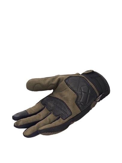re.golith  Buy Royal Enfield Green Textured Gloves Online At Best Price