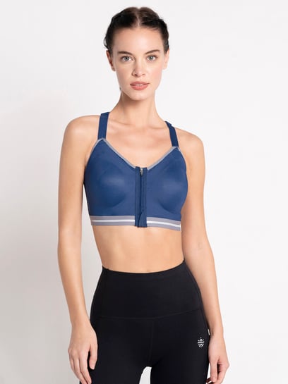 Buy Cultsport Navy Non Wired Padded Sports Bra for Women Online @ Tata CLiQ