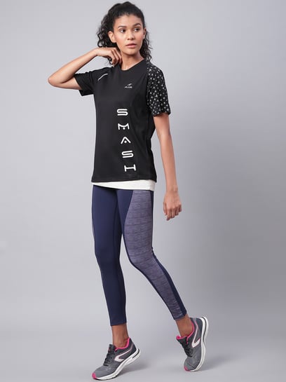 Buy online Black Polyester Leggings from Capris & Leggings for Women by  Alcis for ₹999 at 50% off