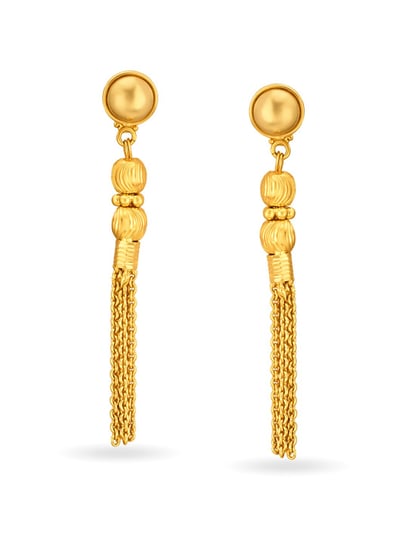 Buy Sui Dhaga Earring Designs For Women Online | CaratLane