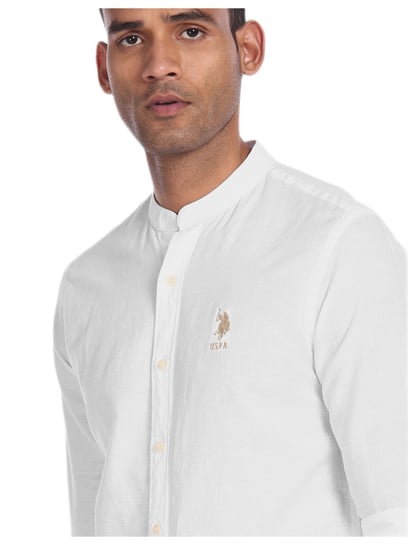 Us polo outlet white shirt